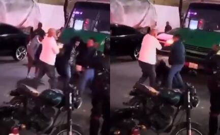 VIDEO: "¿Eso querías?" Chofer de microbús golpea brutalmente a mujer en Coyoacán
