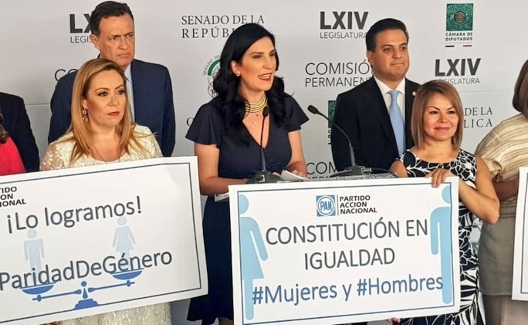 La senadora panista, Kenia López Rabadán. Foto: Especial