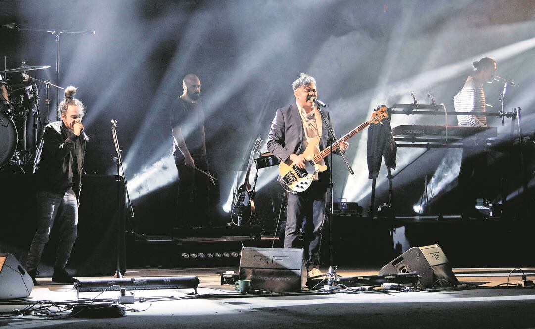 Fue la primera vez que los “tacvb o s” abrieron la puerta a un ensayo; tocaron dos temas de su nuevo disco. (HUMBERTO MONTOYA. EL UNIVERSAL)