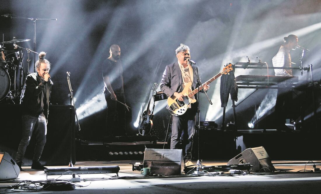 Fue la primera vez que los “tacvb o s” abrieron la puerta a un ensayo; tocaron dos temas de su nuevo disco. (HUMBERTO MONTOYA. EL UNIVERSAL)