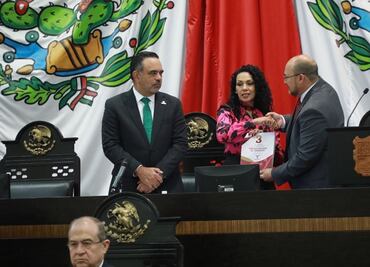 Congreso de Tamaulipas recibe Tercer Informe de Américo Villarreal; “su trabajo y sus logros son evidentes”, dice diputada