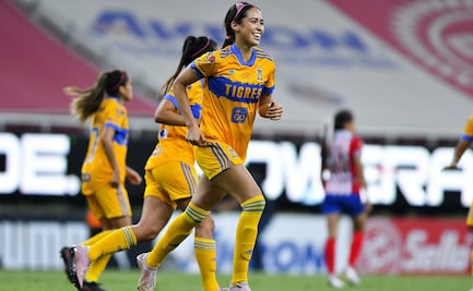 Tigres derrota de último minuto a Chivas en la final de ida de la Liga MX Femenil