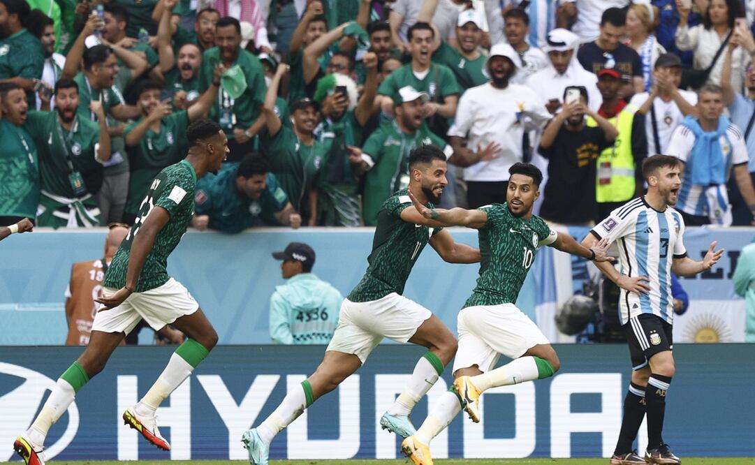 Aldawsari festejando su gol / Foto: EFE