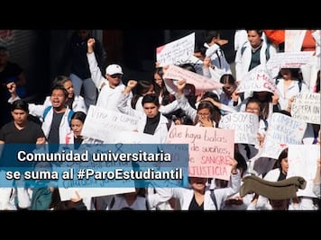 Realizan paro de labores en la facultad de Medicina de la BUAP tras asesinato de 3 estudiantes