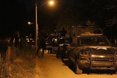 Marina y Guardia Nacional vigilan poblados de Aguacaliente, Sinaloa