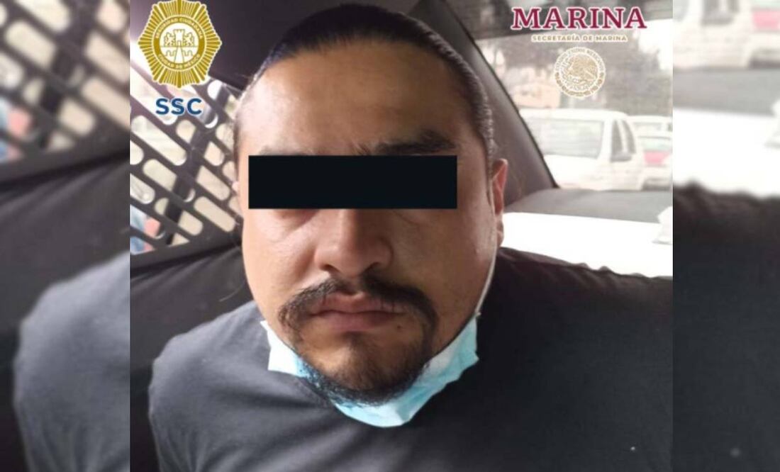 Foto: Especial/ Dilan Alexis Alvarado Cháve tras su detención