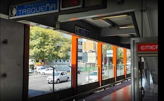 Caen restos de un plafón en vías del metro Xola de la Línea 2; no se registraron afectaciones 