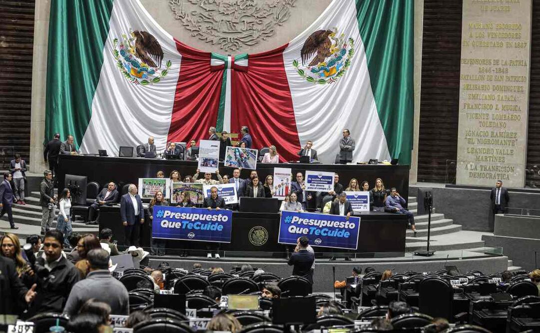 El dictamen recibió 355 votos a favor, de Morena, Partido del Trabajo (PT) y Verde Ecologista, y 132 en contra, del PAN, PRI y Movimiento Ciudadano (MC). Foto: Gabriel Pano / EL UNIVERSAL