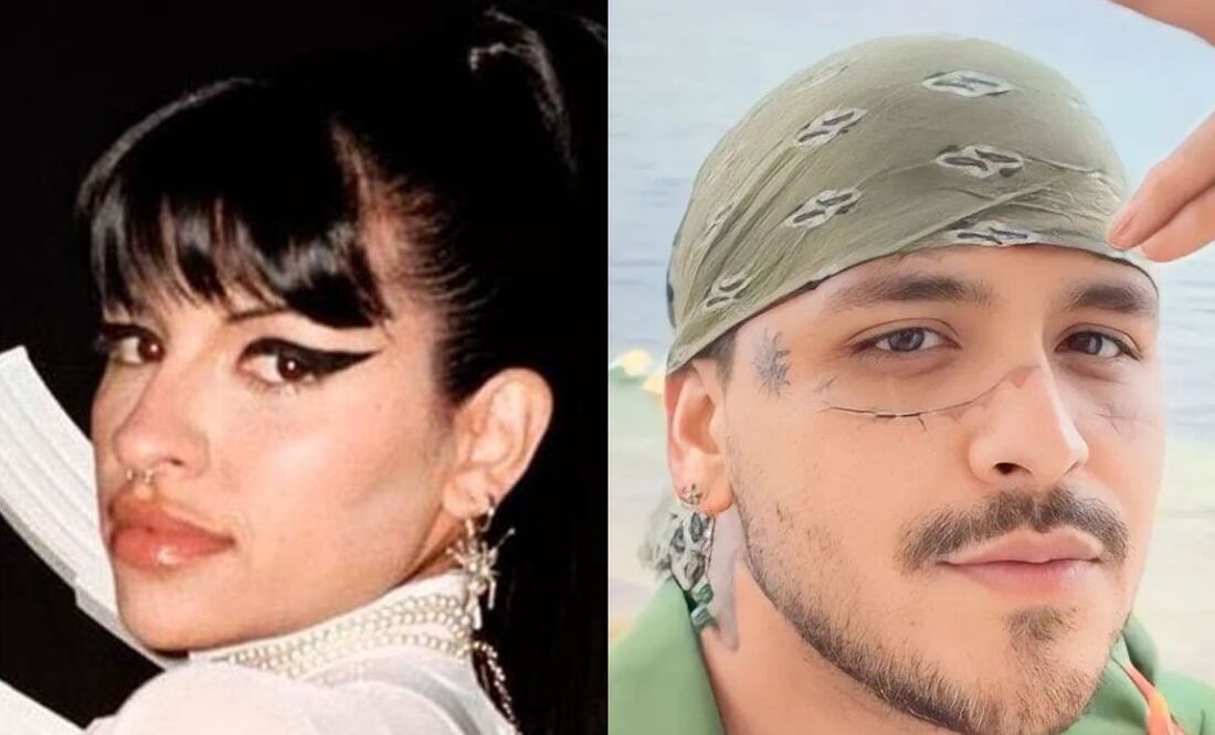 Cazzu y Christian Nodal. Fuente: producción Universal