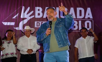 "Lapsus político" en Morena; dirigente en Yucatán se refiere a AMLO como "peor presidente" en mitin