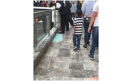 Se registra balacera en Centro Comercial Santa Fe 