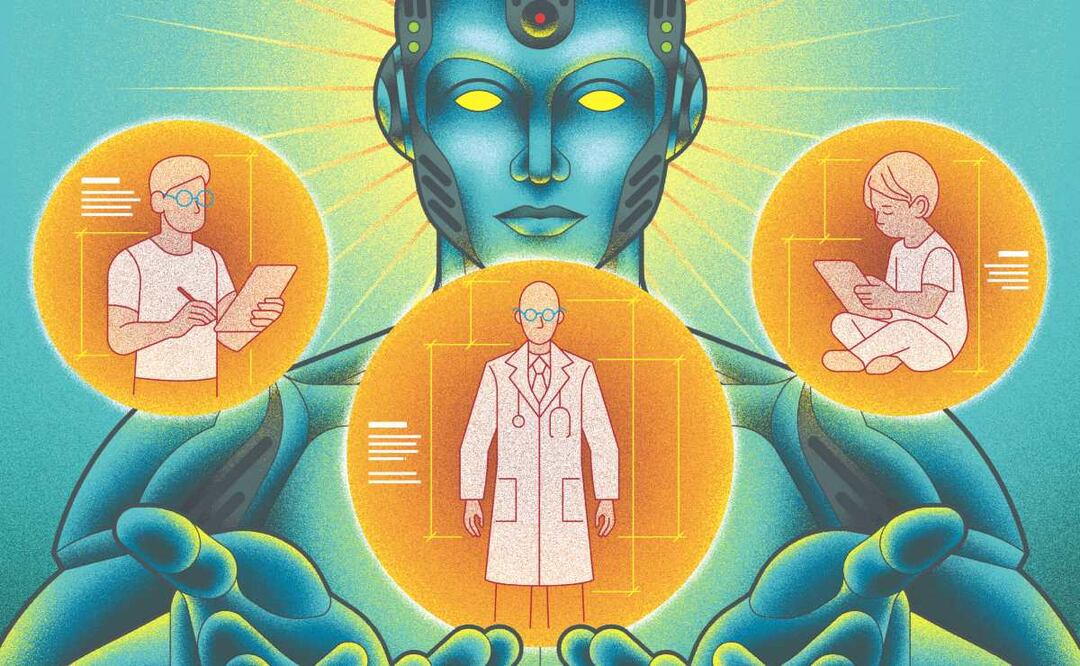 La IA en la era de la hiperpersonalización | Ilustración: Daniel Razo/EL UNIVERSAL