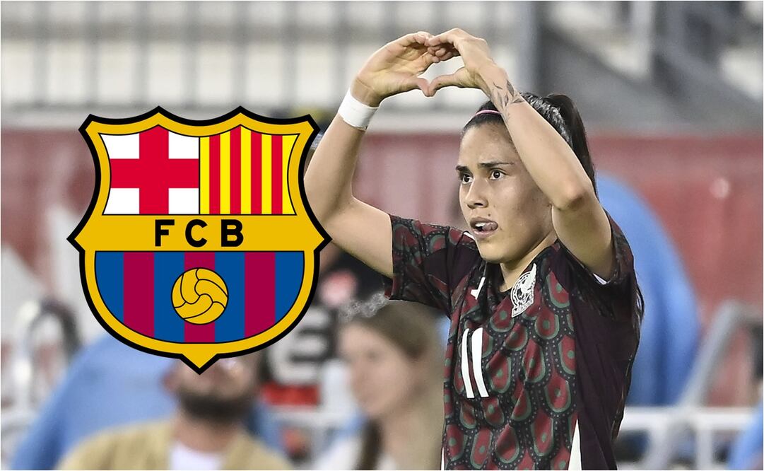 FOTO: ESPECIAL - Lizbeth Ovalle, estrella de la Liga MX llegaría a Europa; el FC Barcelona sería su destino