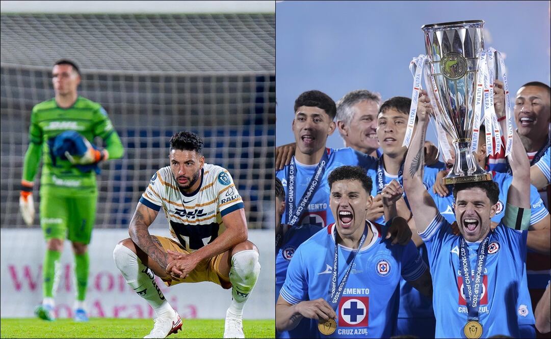 Cruz Azul cortó la maldición del estadio Olímpico Universitario y es campeón antes que Pumas / FOTOS: Imago7