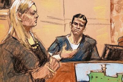 Hijo de El Mayo da testimonio en NY contra El Chapo