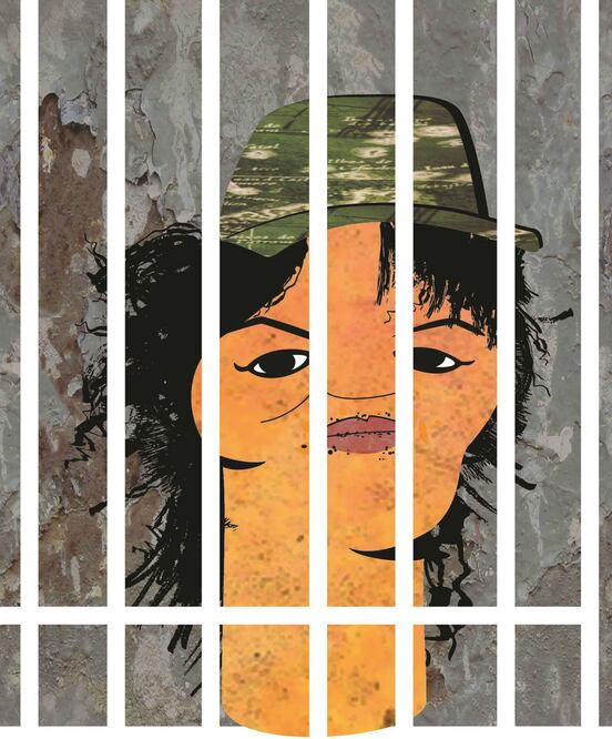 Hace apenas dos días decidió levantar su huelga de hambre, después de un mes de ayuno (ILUSTRACIÓN: CARLOS RIVAHERRERA)