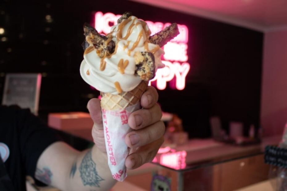 Helado de chicharrón, cerveza y chocolate, la combinación perfecta