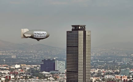 El dolor por los feminicidios en el cielo de México