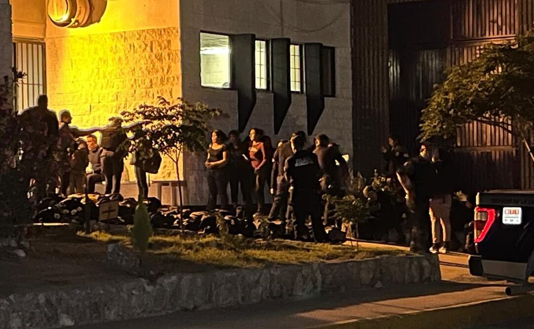 Un grupo de 147 migrantes fueron rescatados por elementos de la Secretaría de Seguridad Pública Municipal. Foto: especial