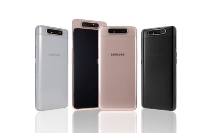 Galaxy A80, el móvil de Samsung con cámara giratoria