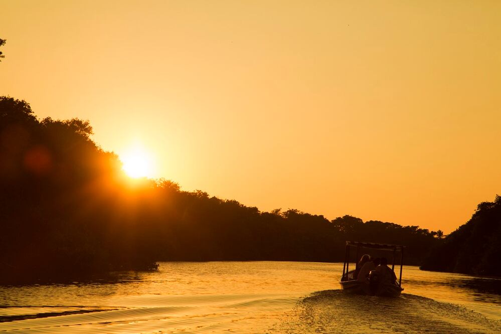 Laguna de Coyuca, a corta distancia de Acapulco. Foto: Cortesía Fidetur Acapulco