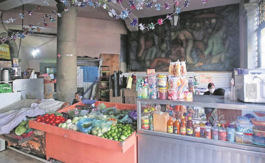 Recorrido por los murales de el mercado Presidente Abelardo L. Rodríguez ubicado en la alcaldía Cuauhtémoc. FOTO: Archivo