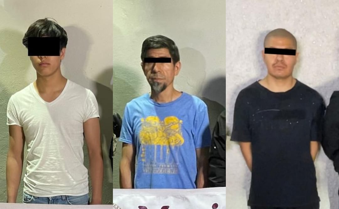 Detienen a sujeto y sus complíces por tentativa de homicidio a su pareja. Fotos: especiales