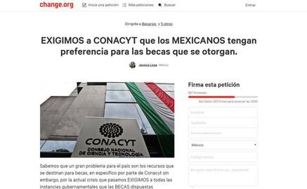 Exigen que becas del CONACYT sean para mexicanos