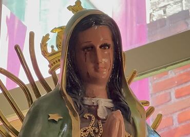 Iglesia Católica investiga supuesta aparición de lágrimas de sangre en figura de la Virgen de Guadalupe, en Morelia