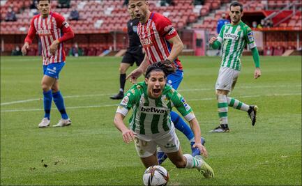 Con Lainez y Guardado, Betis avanza en la Copa del Rey tras vencer al Sporting de Gijón