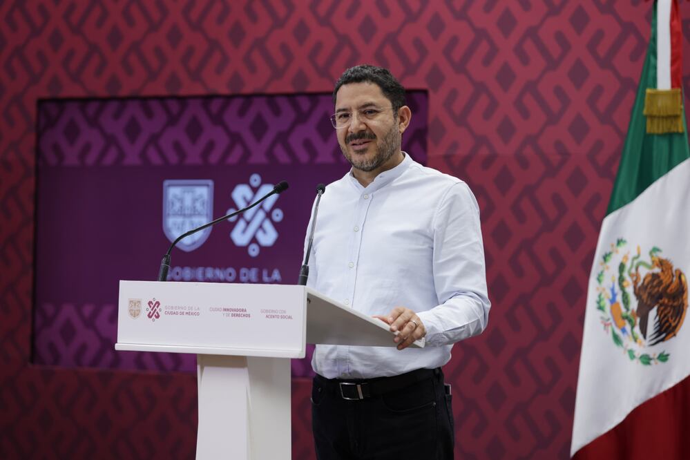 El jefe de Gobierno de la Ciudad de México, Martí Batres, insistió que los delitos en la capital del país han disminuido. (Foto: especial)