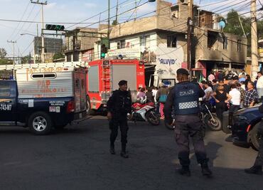 ERUM atiende a menor tras incendio en casa de Coyoacán