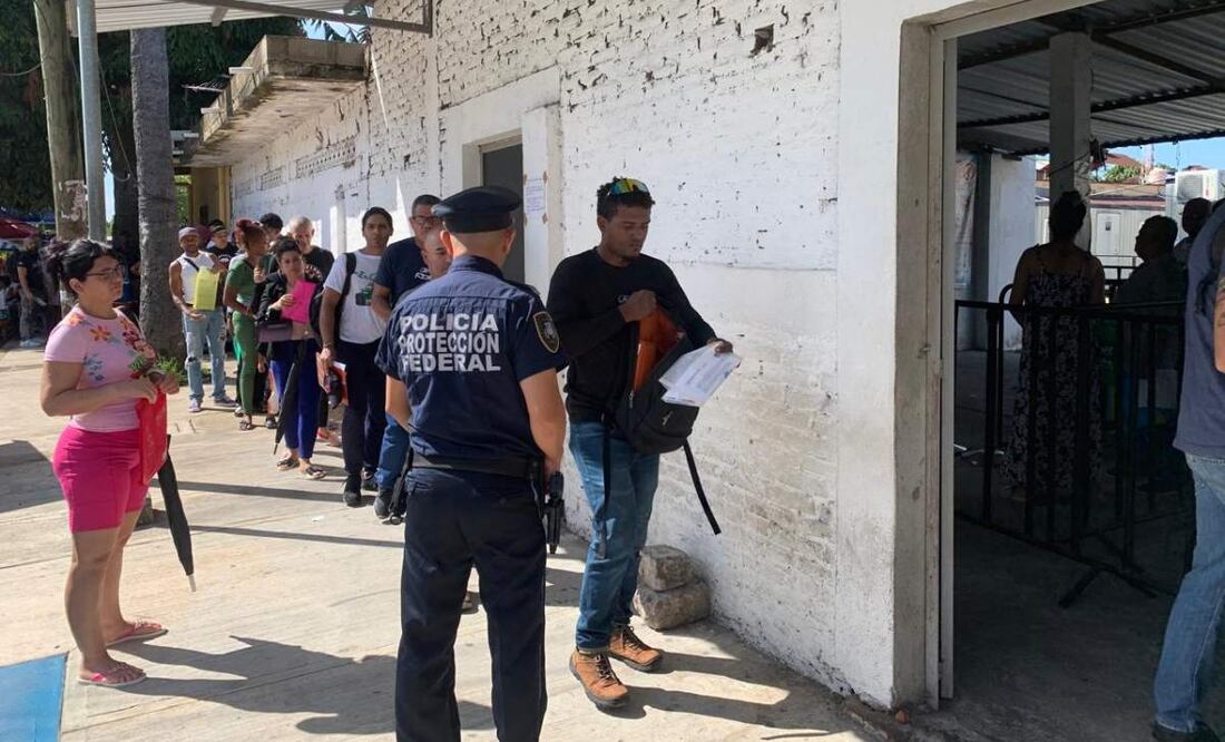 Advierten posible caravana migrante en agosto en Chiapas (24/07/2025). Foto: María de Jesús Peters / EL UNIVERSAL