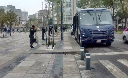 Realizan operativo en Jardín Pushkin para impedir ambulantaje