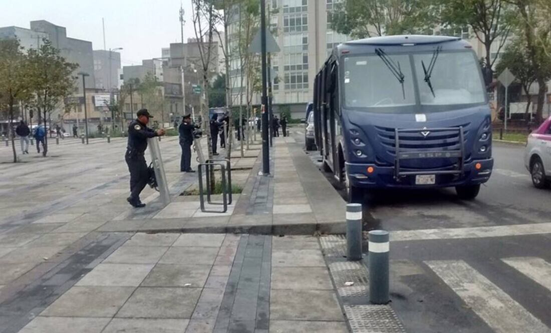 La directora General Jurídica y Gobierno en la delegación Cuauhtémoc compartió en su cuenta de Twitter imágenes del Parque Pushkin (@ZuleymaHuidobro)