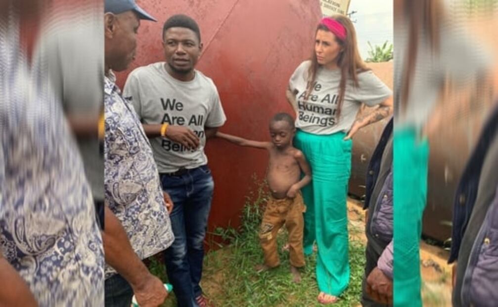 La mujer que salva a los "niños brujos" de la tortura y la muerte en África