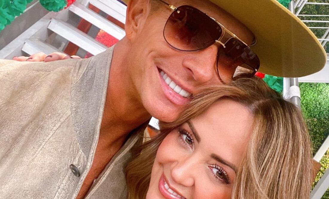 Andrea Legarreta y Erik Rubín se casaron en 2002, a pocos meses de comenzar una relación, y en febrero pasado anunciaron que se separaban.
Foto: Instagram