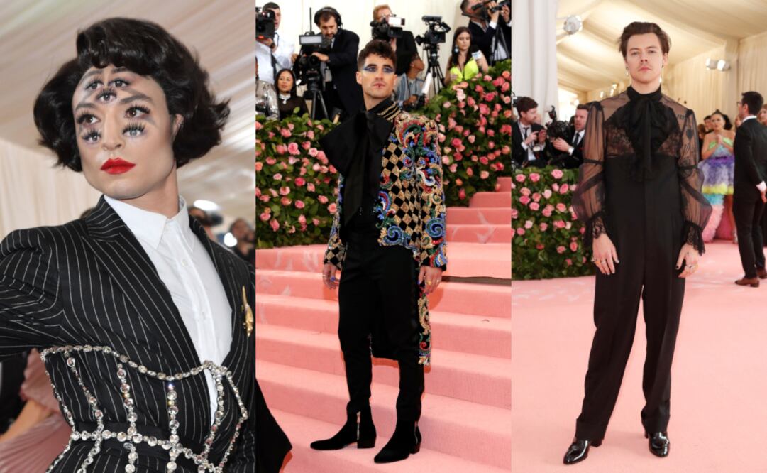 Este año el beauty look masculino brillo. Foto: REUTERS