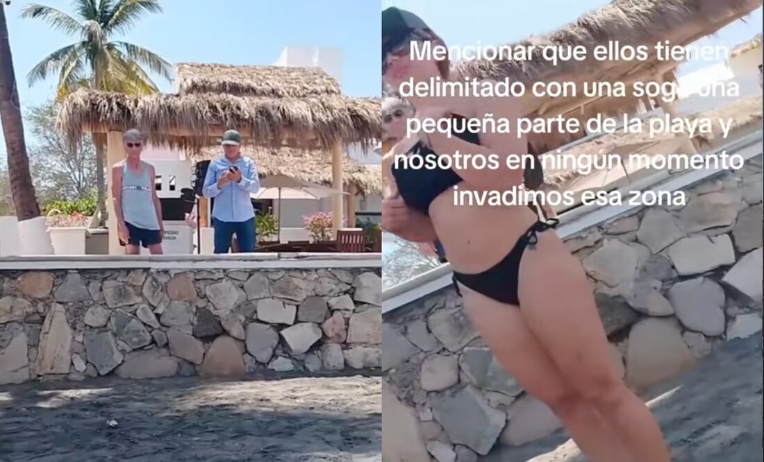 VIDEO VIRAL: Extranjeros expulsan a mexicanos de playa "La Boquita" en Manzanillo; causa indignación en redes