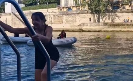 Alcaldesa de París nada de nuevo al río Sena a un día de apertura de los Paralímpicos