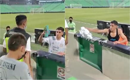 El noble gesto de Uriel Antuna con un aficionado en el entrenamiento de México