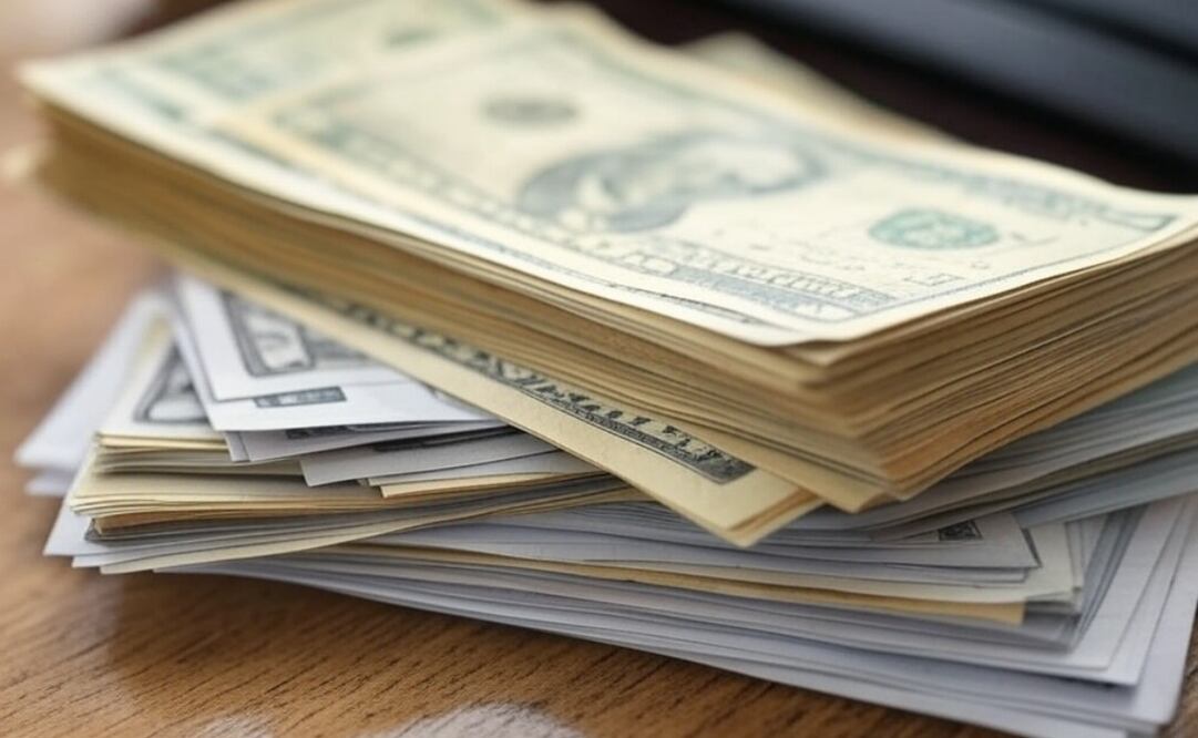 El peso mexicano cerró enero de 2025 con una apreciación de 0.62%, ubicándose en 20.69 por dólar, tras tres meses de pérdidas. (31/01/25) Foto: Creada con IA/Grok