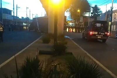 Balacera en avenida Tláhuac deja al menos dos muertos