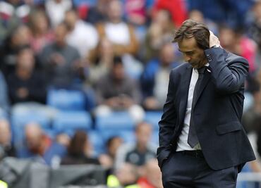 Florentino Pérez analizaría destituir a Julen Lopetegui