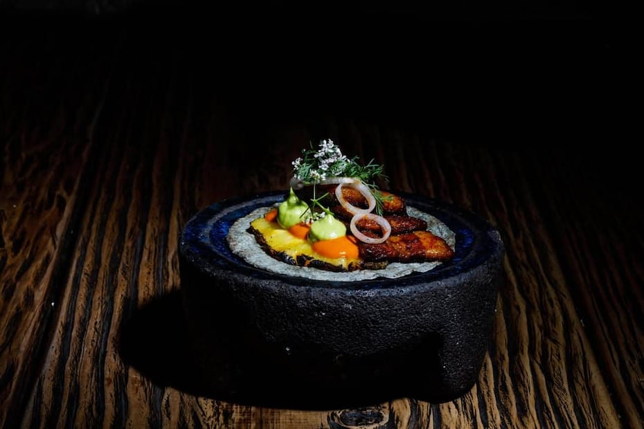 Taco de pork belly al pastor. Foto: Limosneros / IG.