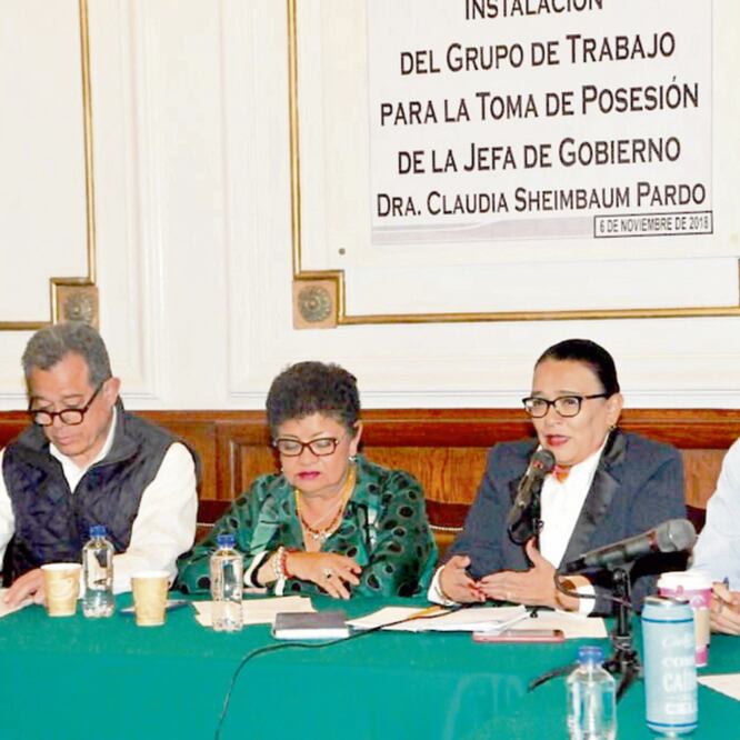 La presidenta de la Junta de Coordinación Política, Ernestina Godoy, dio a conocer la propuesta durante la instalación del Grupo de Trabajo. (ESPECIAL)