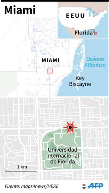 Sube a seis la cifra de muertos por colapso de puente peatonal en Miami