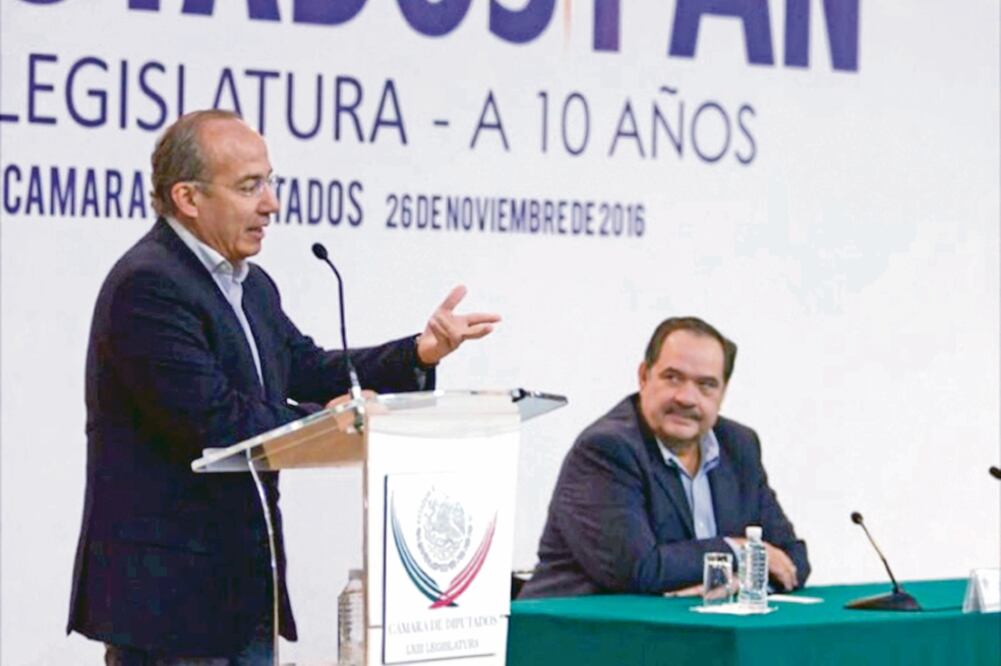 Calderón pisa callos azules