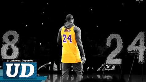 Conmovedor homenaje de los Lakers a Kobe Bryant