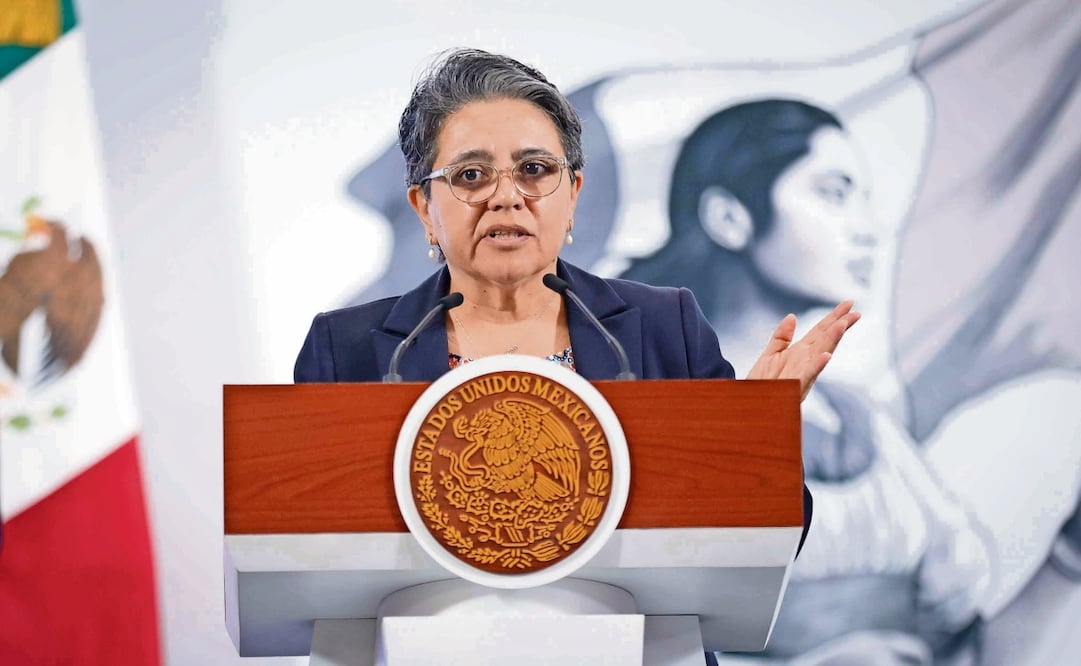 Raquel Buenrostro Sánchez, titular de la Secretaria Anticorrupción y Buen Gobierno de México. Foto: Diego Simón Sánchez / EL UNIVERSAL